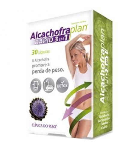 Alcachofra Plan Rapid 3 erm 1 - 30 Cápsulas